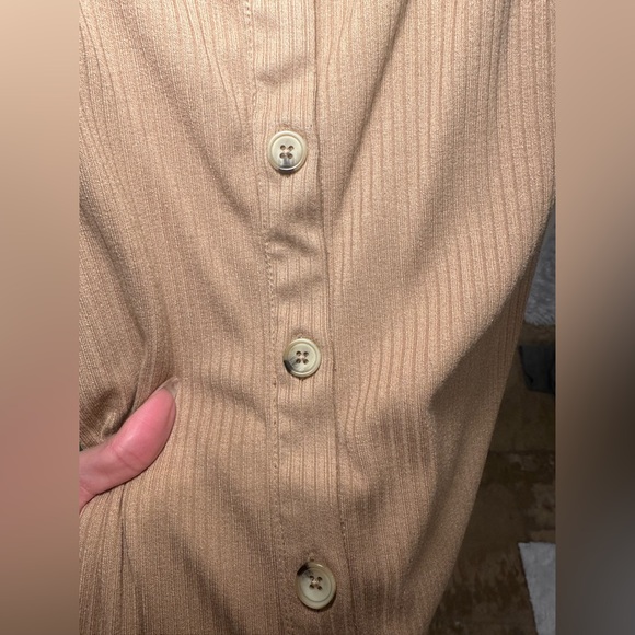 Ribbed maxi dress - Picture 4 of 6